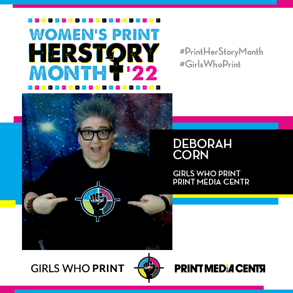 women's print herstory month girls who print