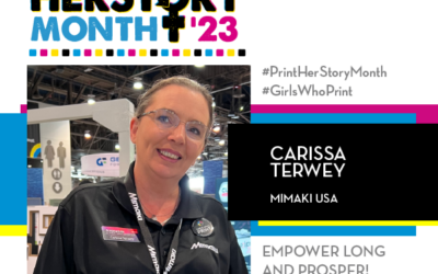#PrintHERStoryMonth 2023: Meet Carissa Terwey, Mimaki USA