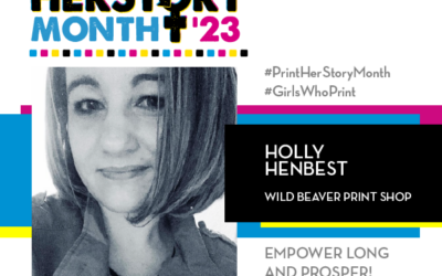 #PrintHERStoryMonth 2023: Meet Holly Henbest, Wild Beaver Print Shop