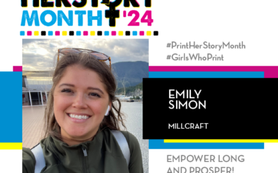 #PrintHERStoryMonth 2024: Meet Emily Simon, Millcraft Paper Company