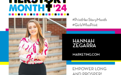 #PrintHERStoryMonth 2024: Hannah Zegarra, Marketing.com