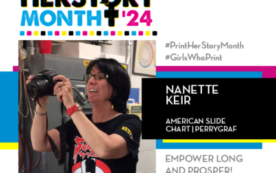 #PrintHERStoryMonth 2024: Meet Nanette Keir, American Slide Chart | Perrygraf