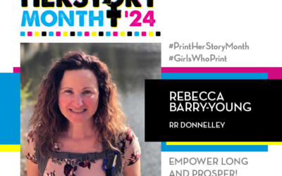 #PrintHERStoryMonth 2024: Meet Rebecca Barry-Young, RR Donnelley