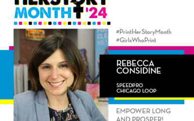 #PrintHERStoryMonth 2024: Meet Rebecca Considine, SpeedPro Chicago Loop