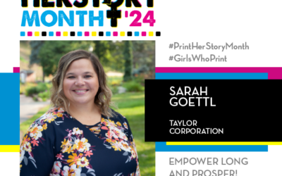 #PrintHERStoryMonth 2024: Meet Sarah Goettl, Taylor Corporation