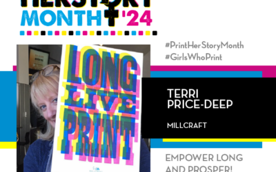 #PrintHERStoryMonth 2024: Meet Terri Price-Deep, Millcraft