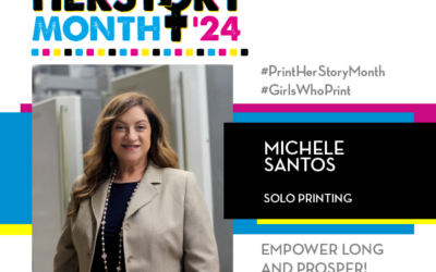 #PrintHERStoryMonth 2024: Meet Michele Santos, Solo Printing