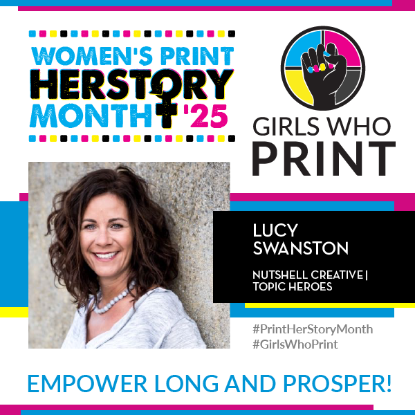 girls who print women in print print herstory month